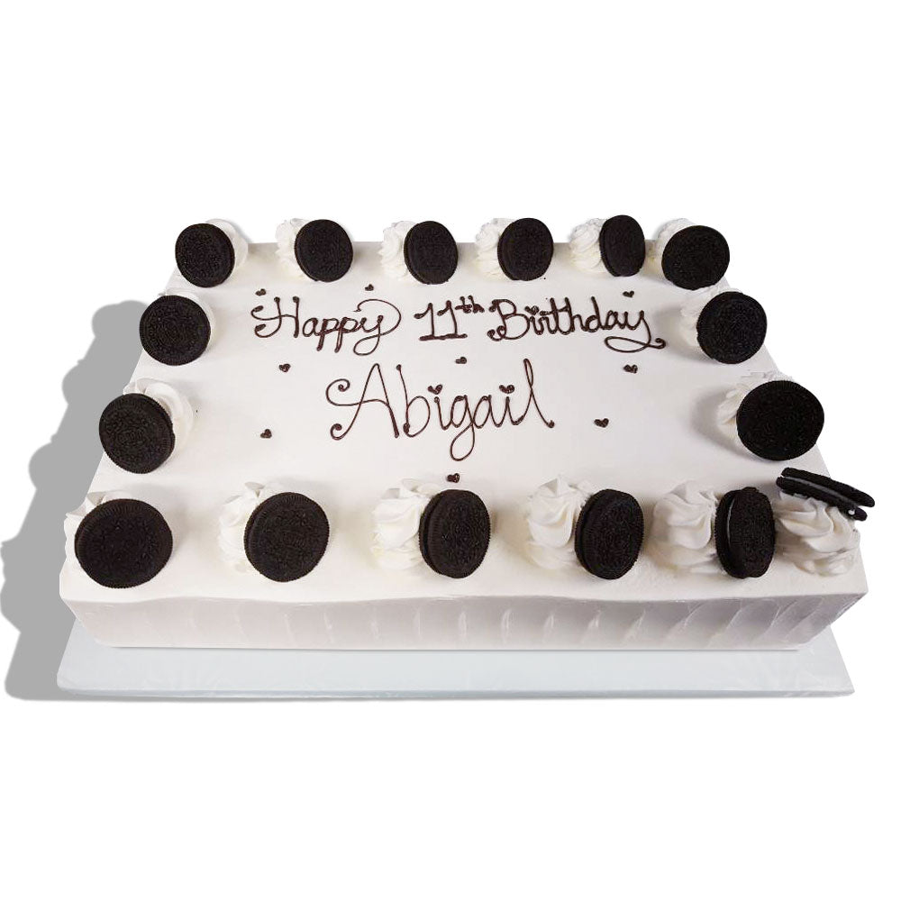F4. Oreo Sheet Cake