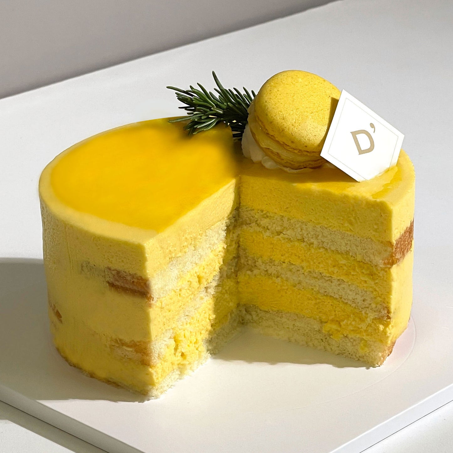 A12. Mango Mousse Cake