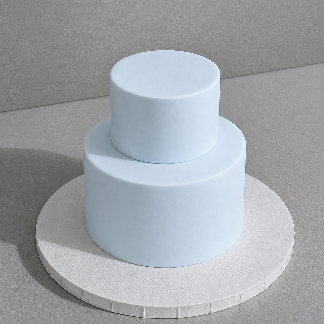 D5. No Deco, Mini 2 Tier Cake