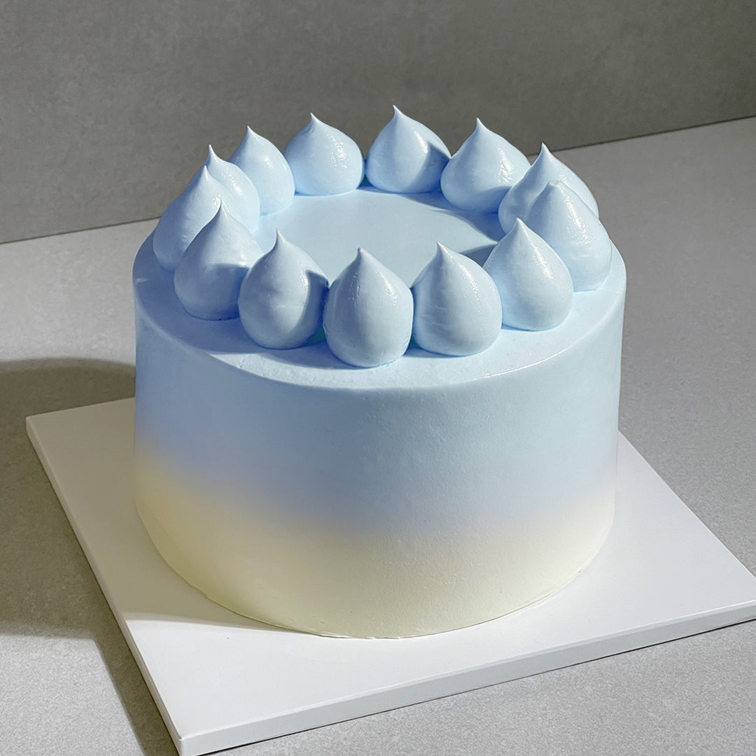 B16. Buttercream Ombre Dollop Cake