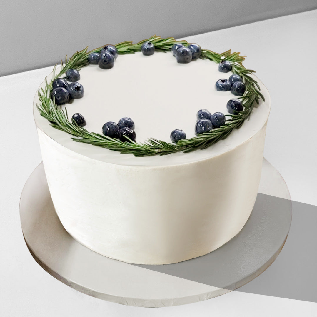 Rosemary & Blueberry Topping Cake
