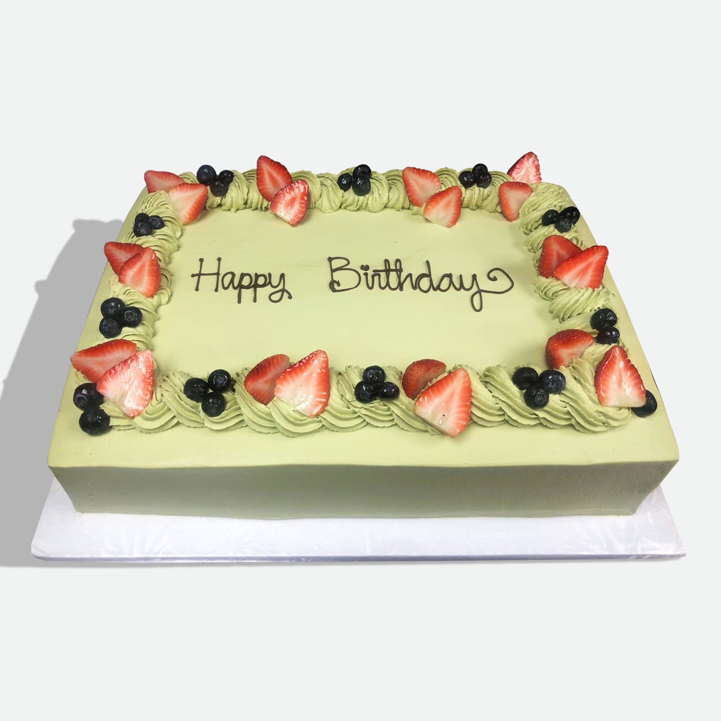 F3. Strawberry Blueberry Sheet Cake