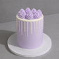 B11. Cream Choco Drip Cake