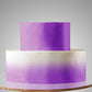 E15. 2 Tier A: 1st Tier Ombre Cake