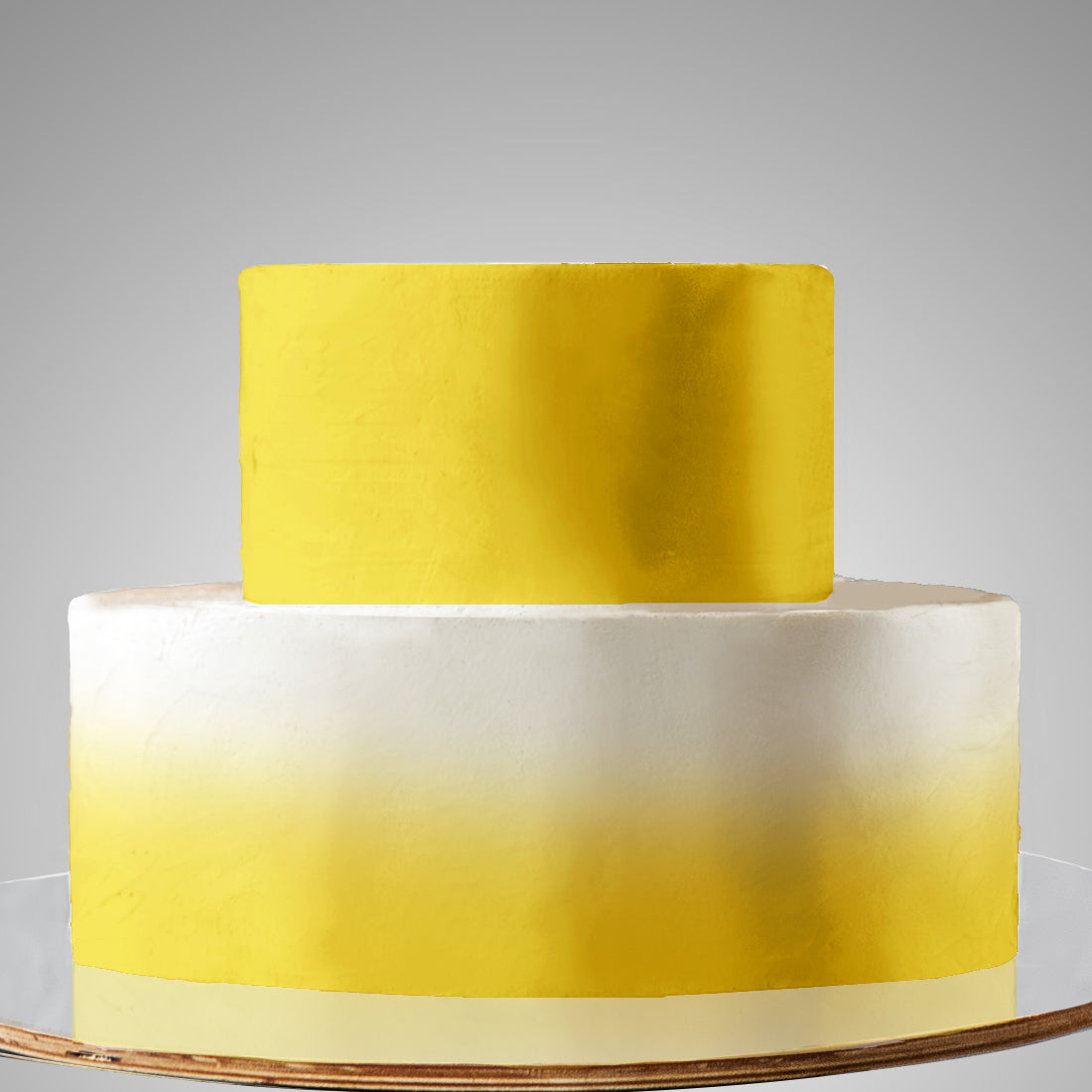 E15. 2 Tier A: 1st Tier Ombre Cake
