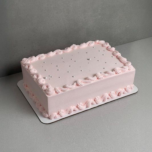 F6. Pearl Sheet Cake