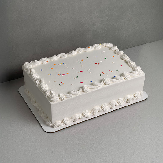 F7. Sprinkle Sheet Cake