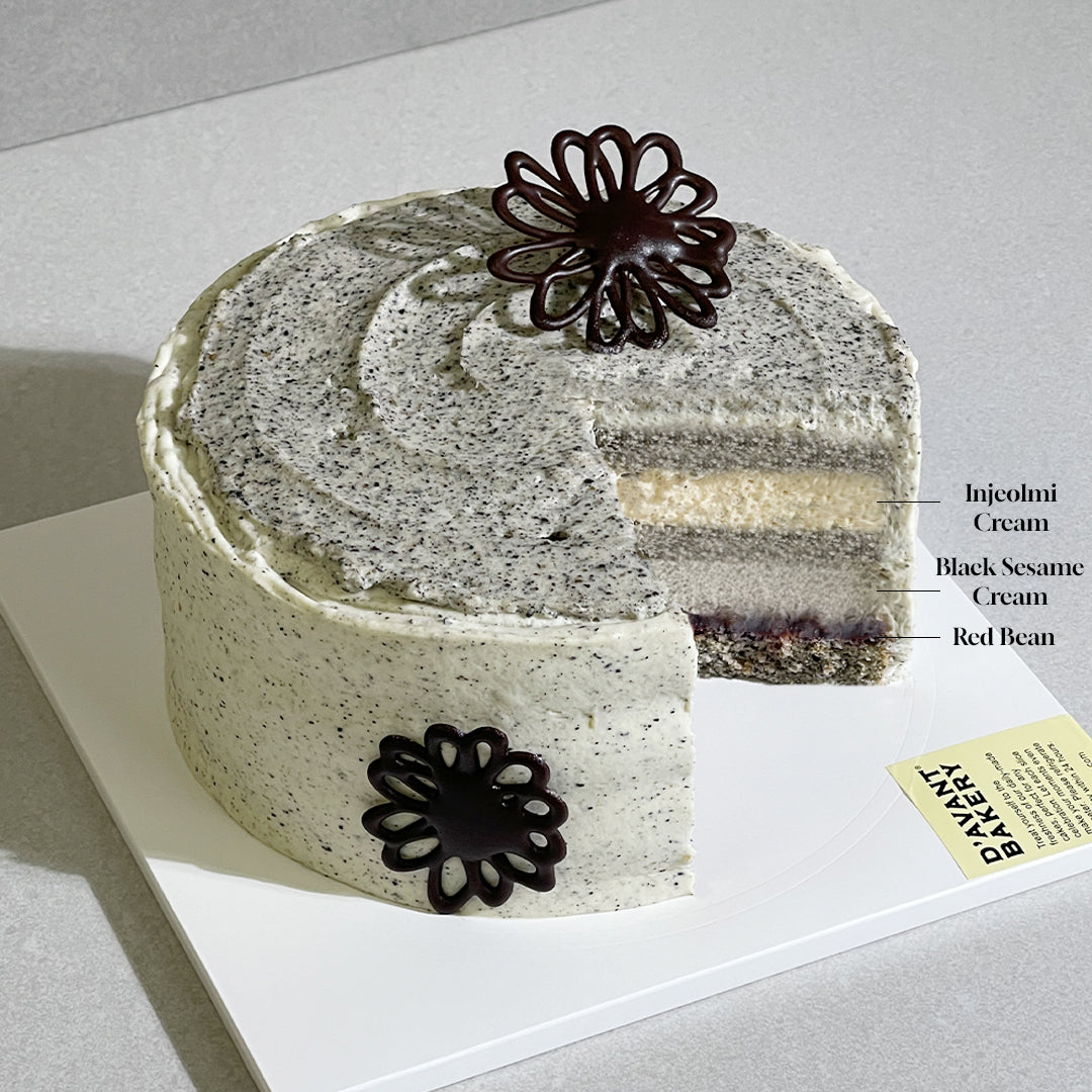 A13. Black Sesame Cake