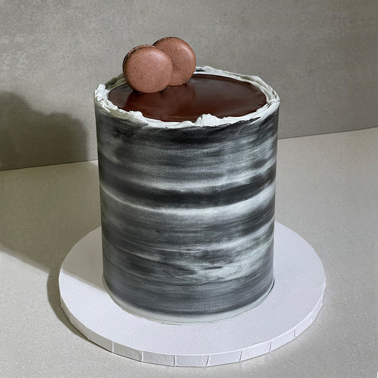 C10. Gray Mix Icing Cake