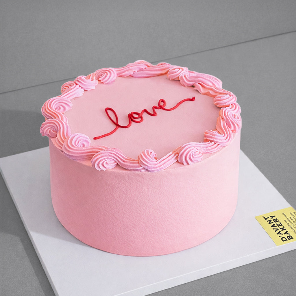 C7. Love Lettering Cake