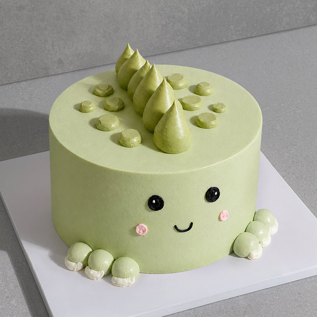 C19. Buttercream Dinosaur Cake