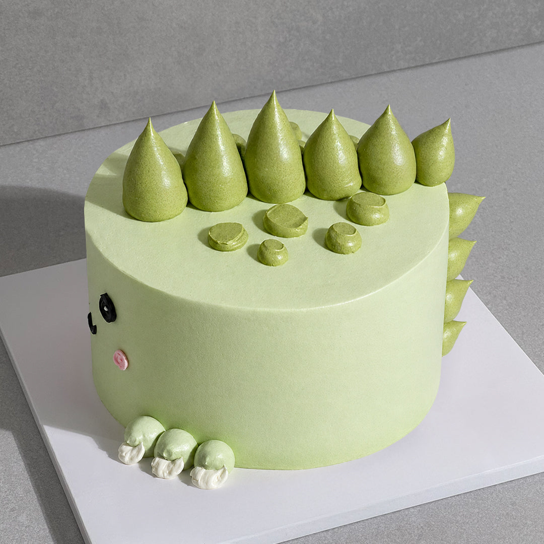 C19. Buttercream Dinosaur Cake