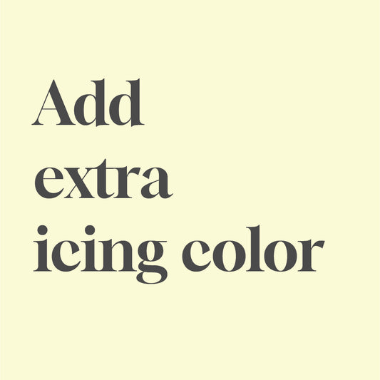 Additional Icing Color Charge