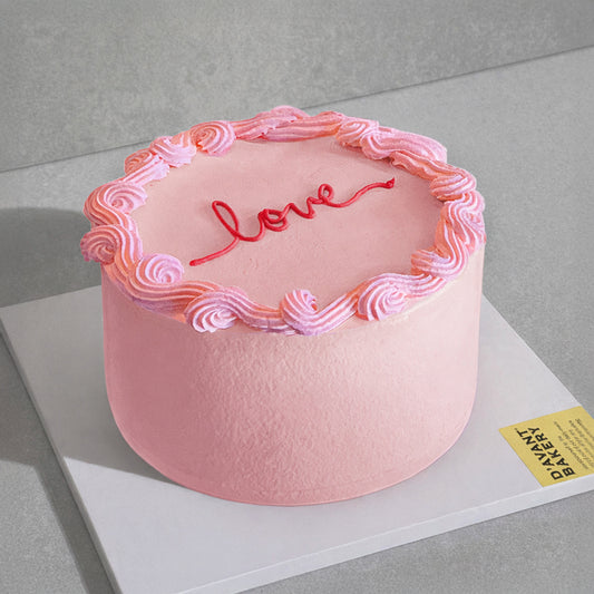 C7. Love Lettering Cake