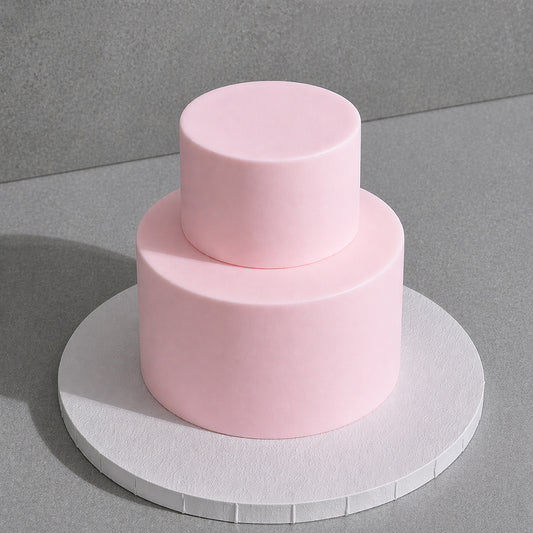 D5. No Deco, Mini 2 Tier Cake