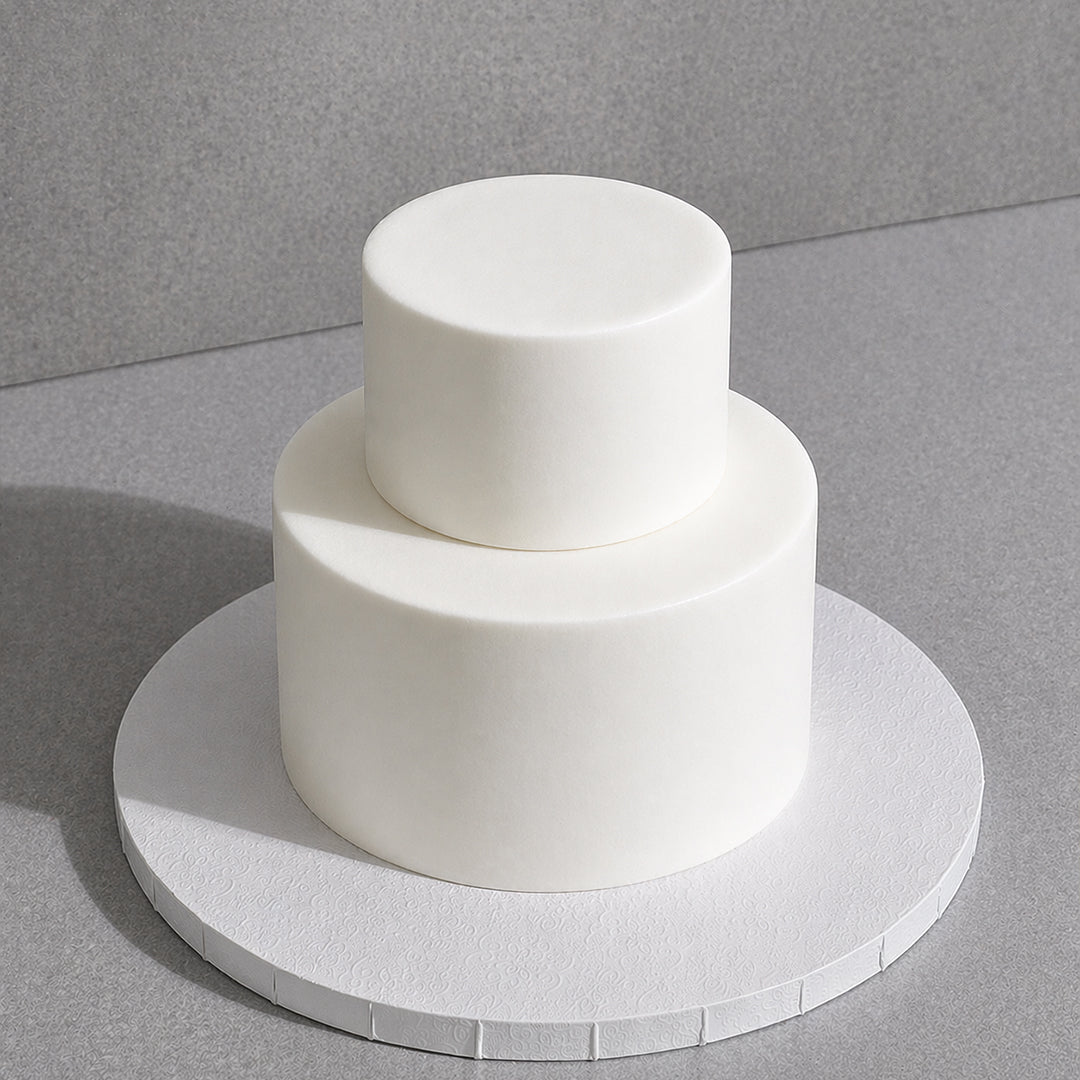 D5. No Deco, Mini 2 Tier Cake