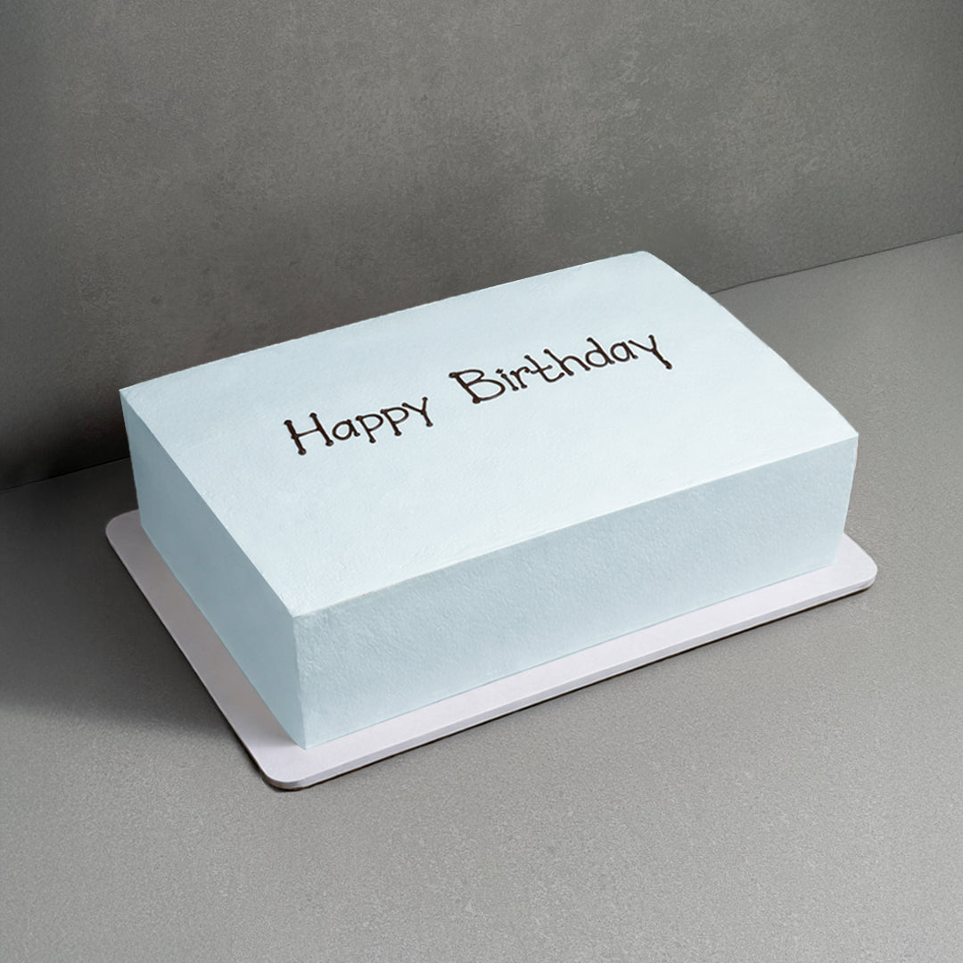 F1. No Deco Sheet Cake