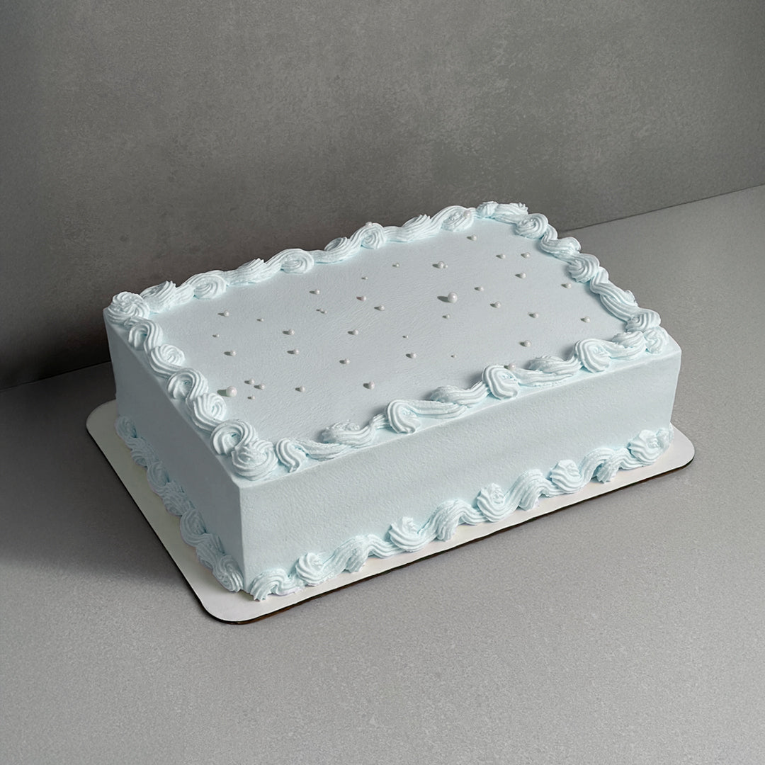 F6. Pearl Sheet Cake