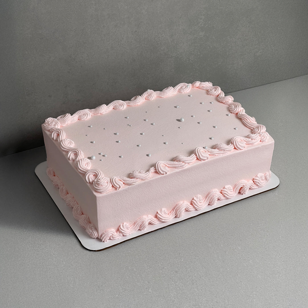 F6. Pearl Sheet Cake