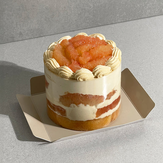 D12. Petite Grapefruit Earl Grey Cake