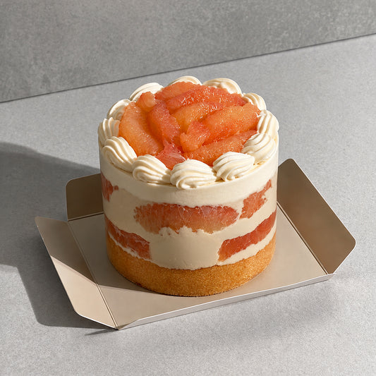 D12. Petite Grapefruit Earl Grey Cake