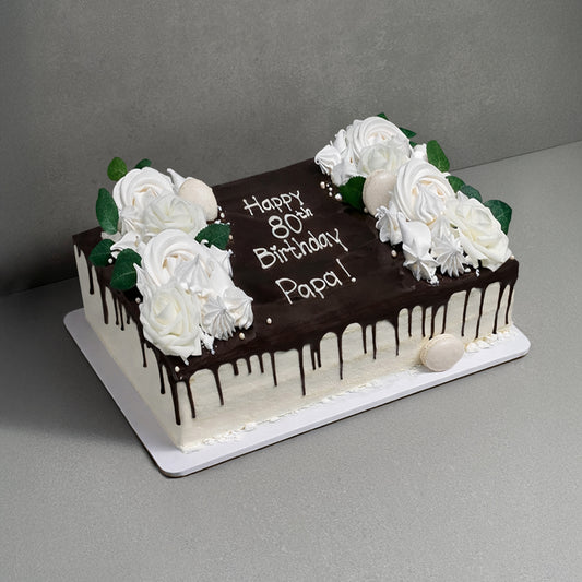F5. Purely Garden Sheet Cake