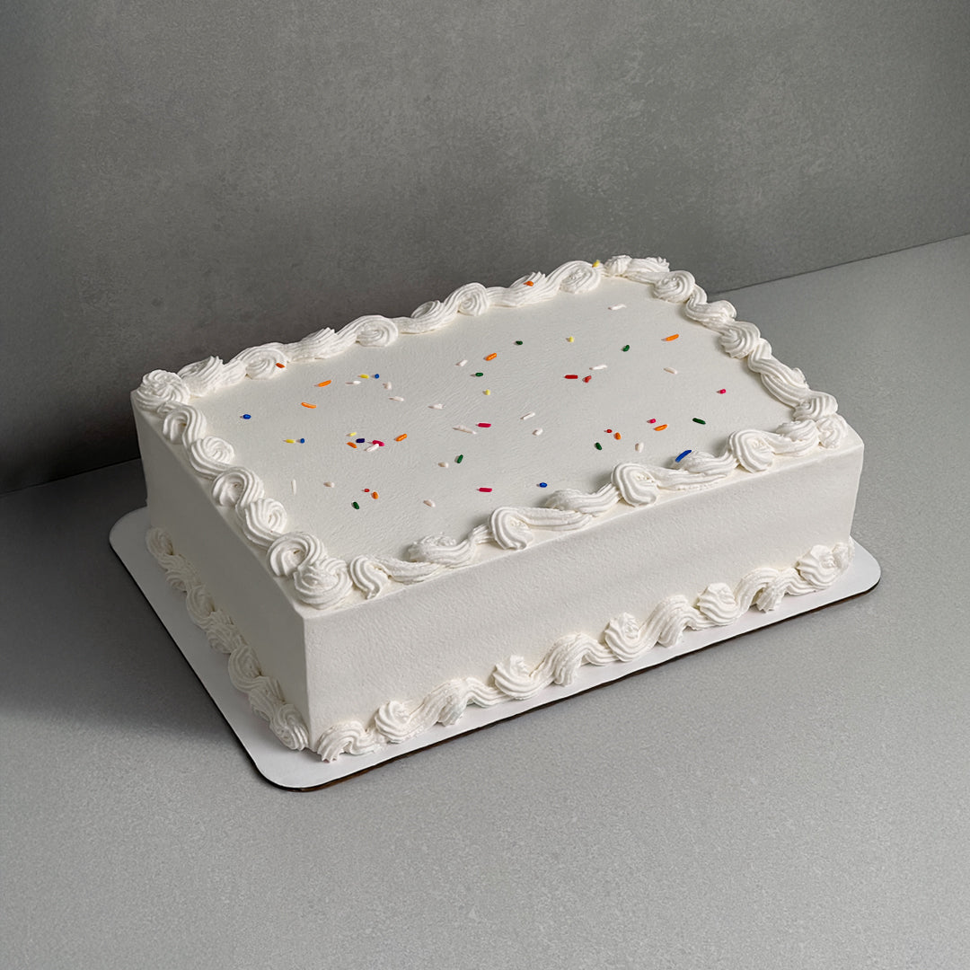 F7. Sprinkle Sheet Cake