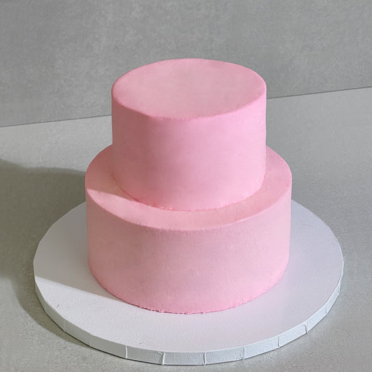 D5. No Deco, Mini 2 Tier Cake
