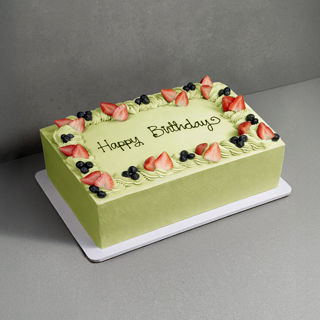 F3. Strawberry Blueberry Sheet Cake