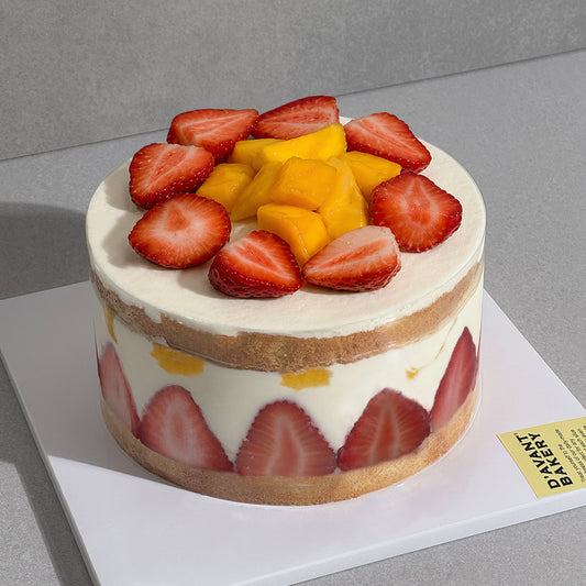 A23. Strawberry Mango Cake