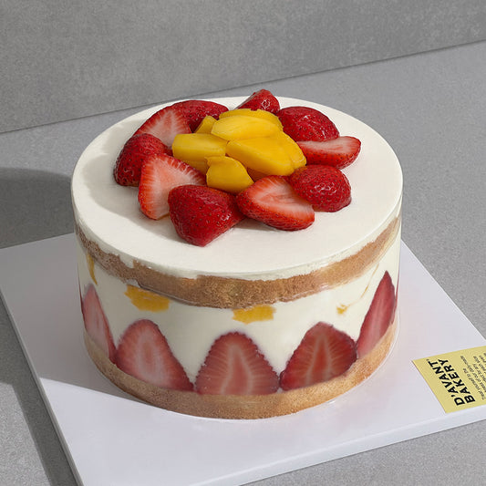 A23. Strawberry Mango Cake