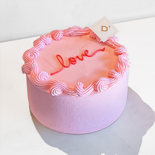 C7. Love Lettering Cake
