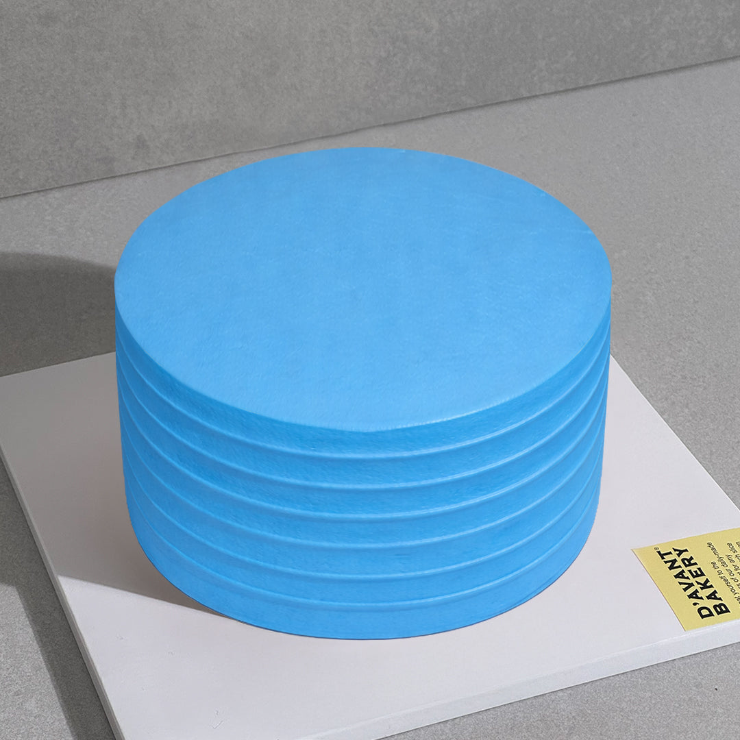 B6. Vivid Color Stripe Cake