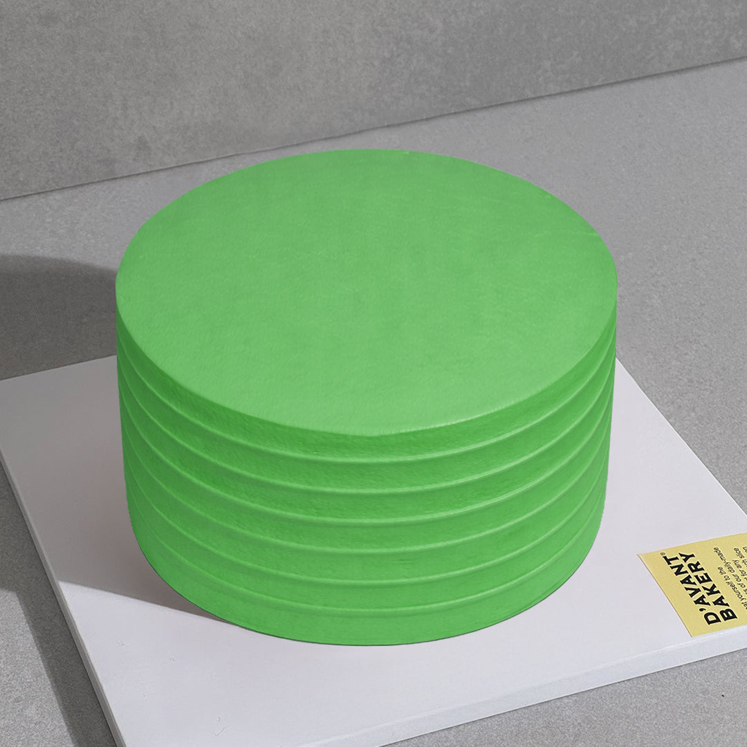 B6. Vivid Color Stripe Cake